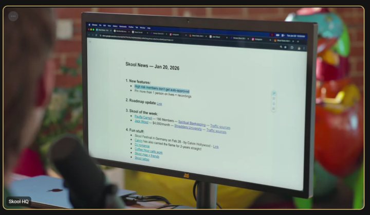 Skool News Skool Live Not Zoom 