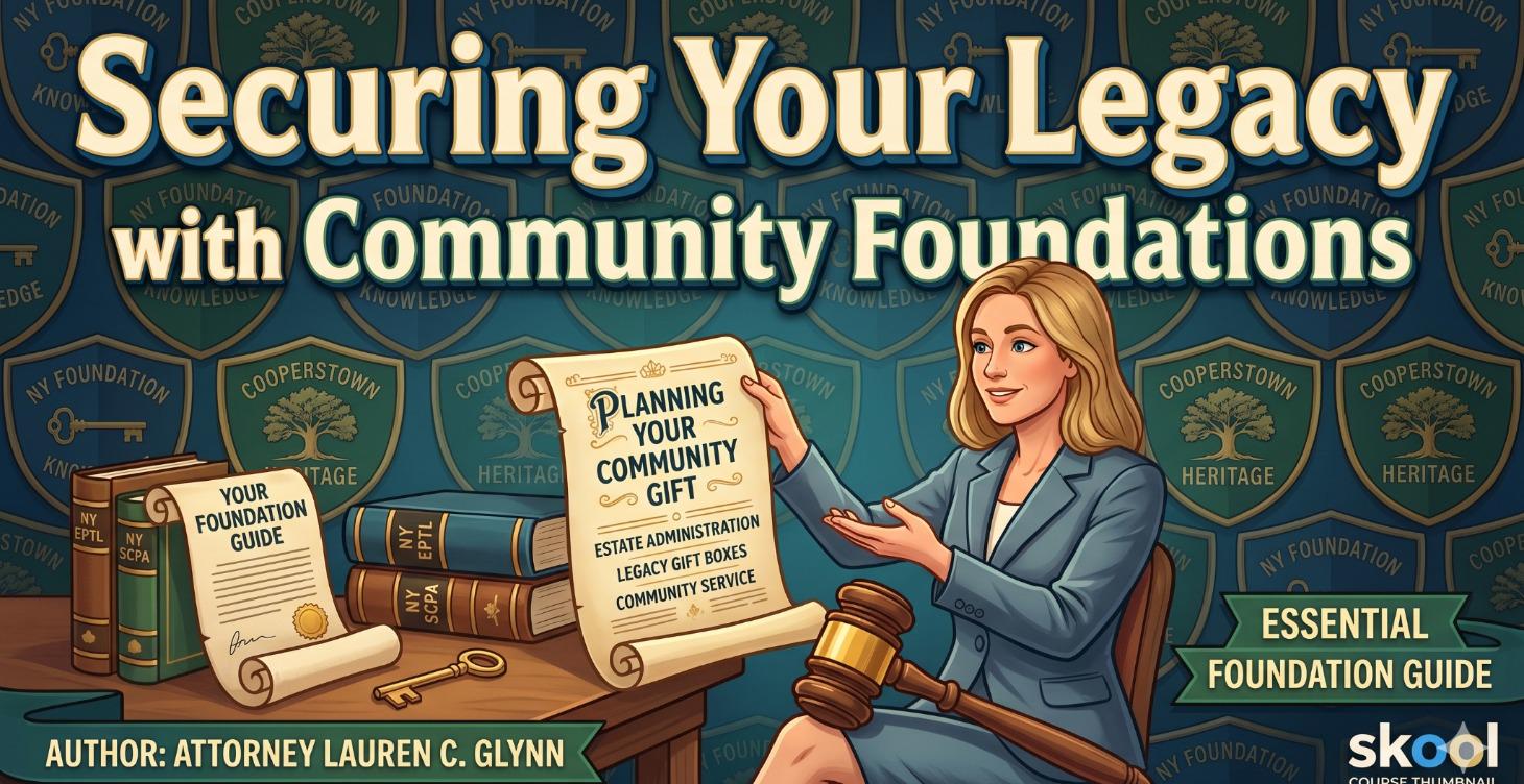 Securing Your Legacy: Community Foundations