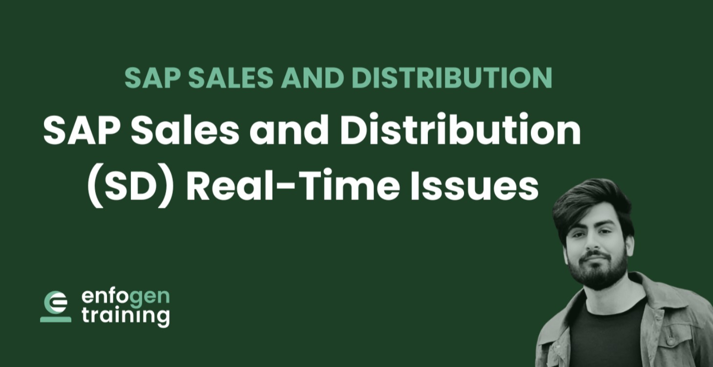 SAP Sales and Distribution (SD) Real-Time Issues