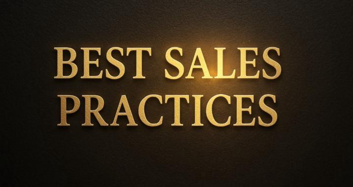 Best Sales Practices