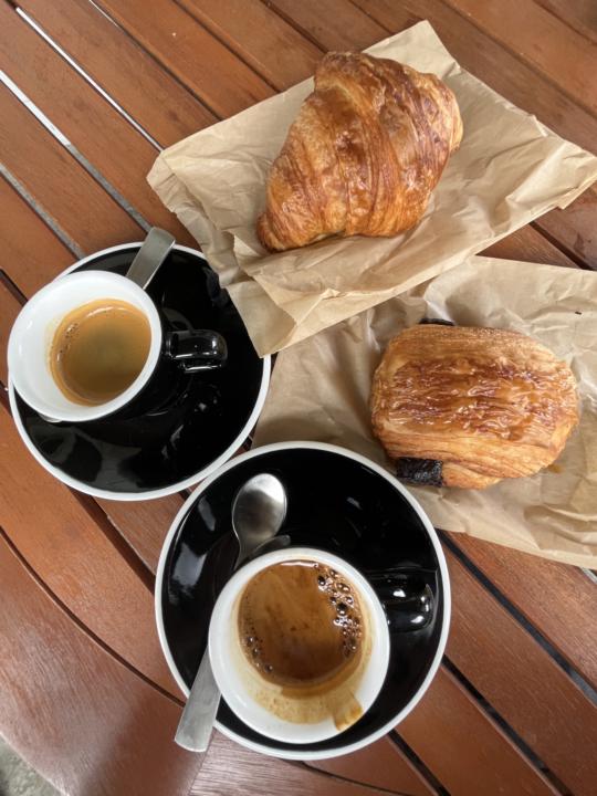 Espresso + Croissants 
