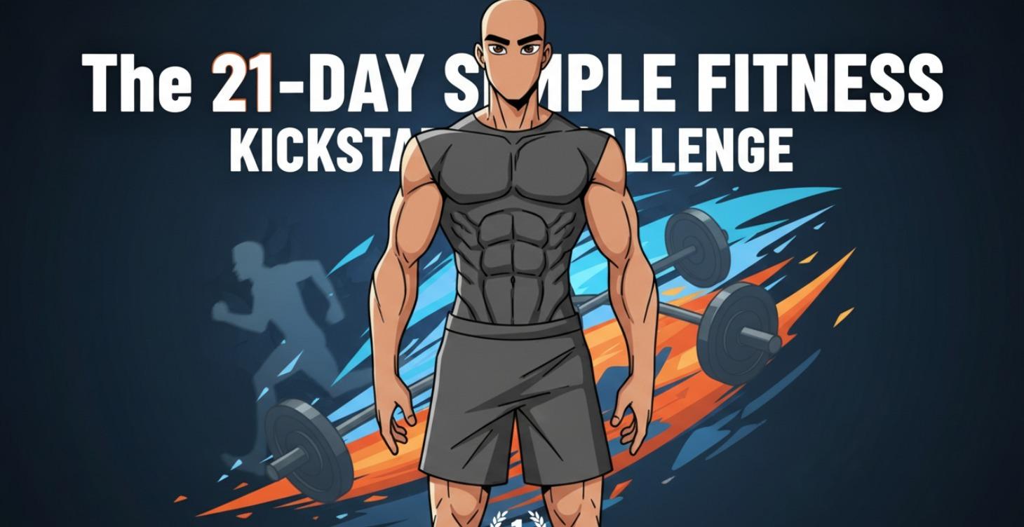 UnlockThe21-Day Simple Fitness Kickstart Challenge