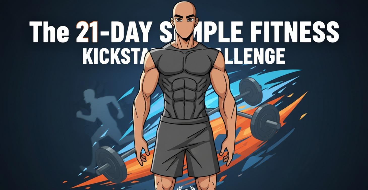 The 21-Day Simple Fitness Kickstart Challenge