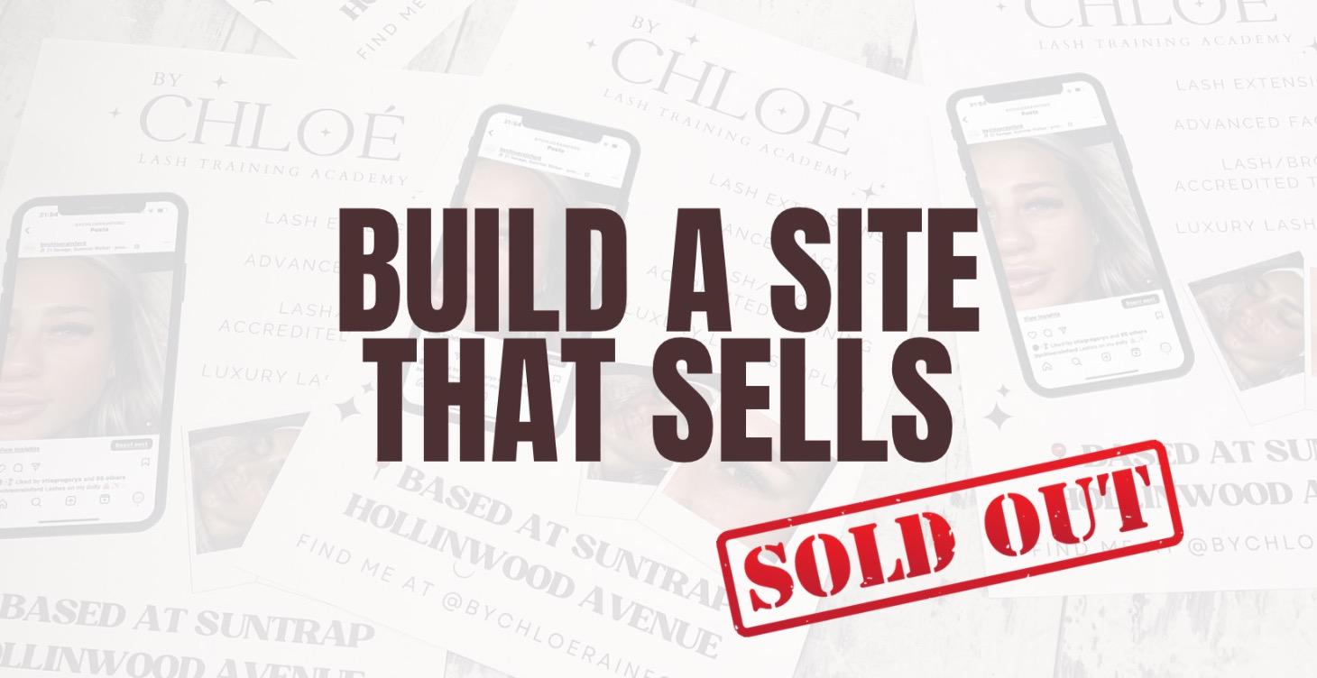 5. Build a Site That Sells