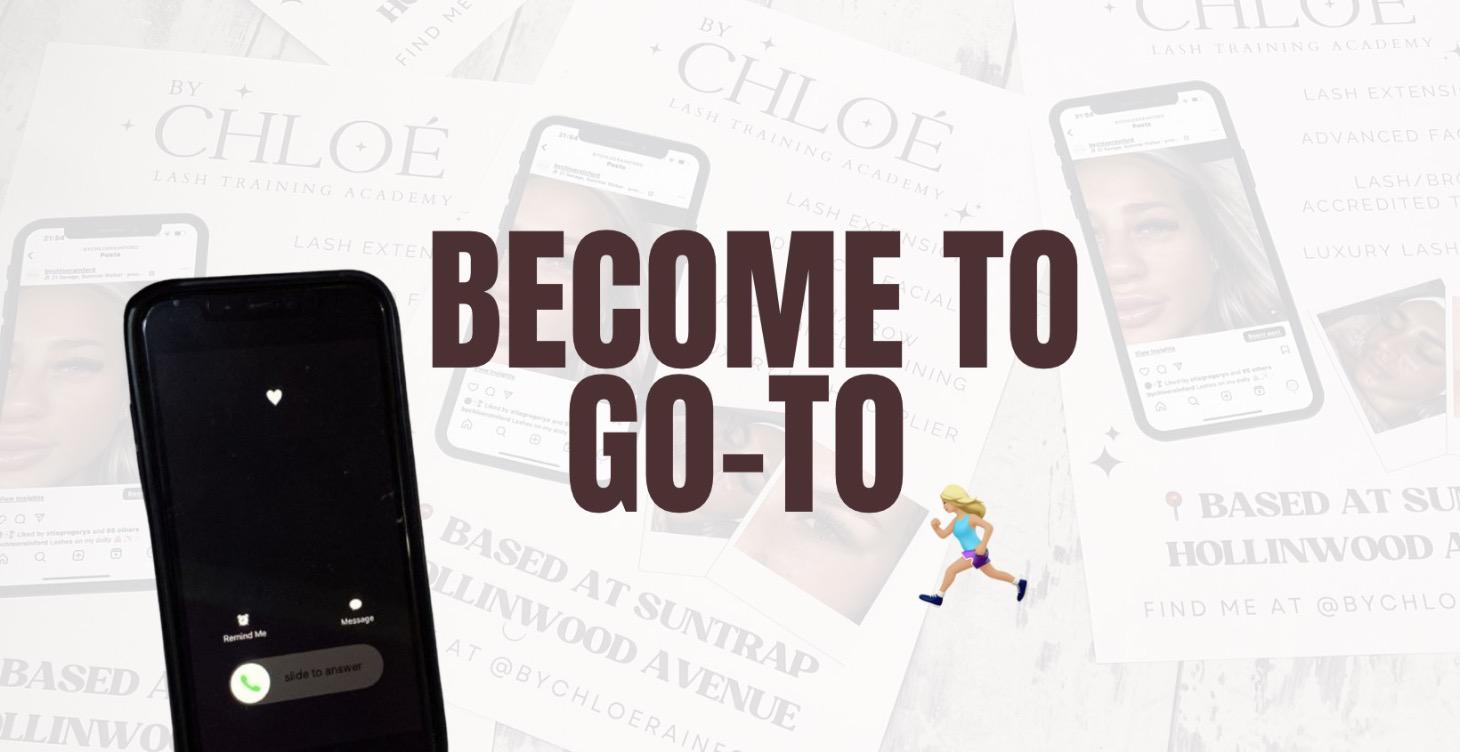 3. Become the Go-To