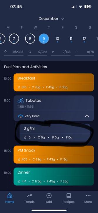 Hexis - In ride fuelling