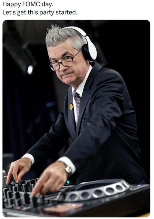 Happy FOMC day let’s get the party started