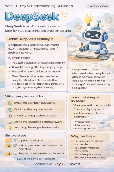 Week 2 – Day 9: Understanding AI Models