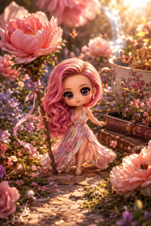 Turn yourself into a tiny chibi hero