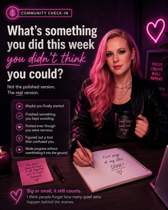 What’s something you did this week