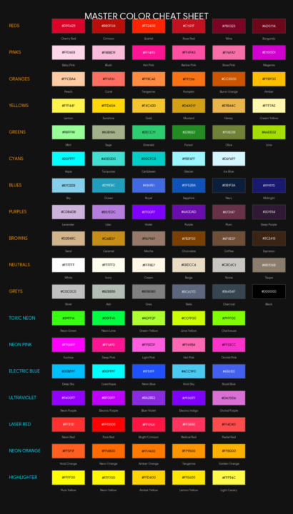 COLOUR PALETTE