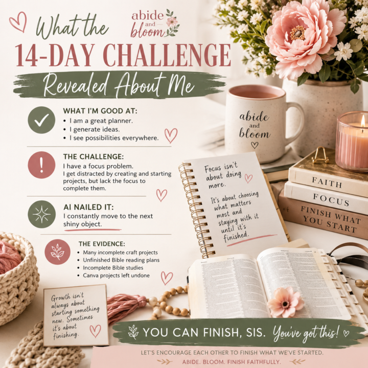 🌿 What the 14-Day Focus Challenge Revealed About Me 🌿