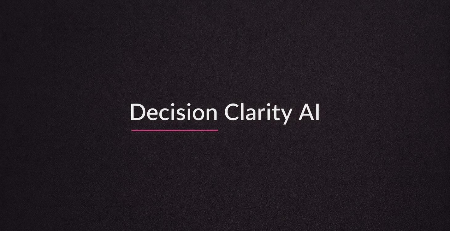 Decision Clarity AI