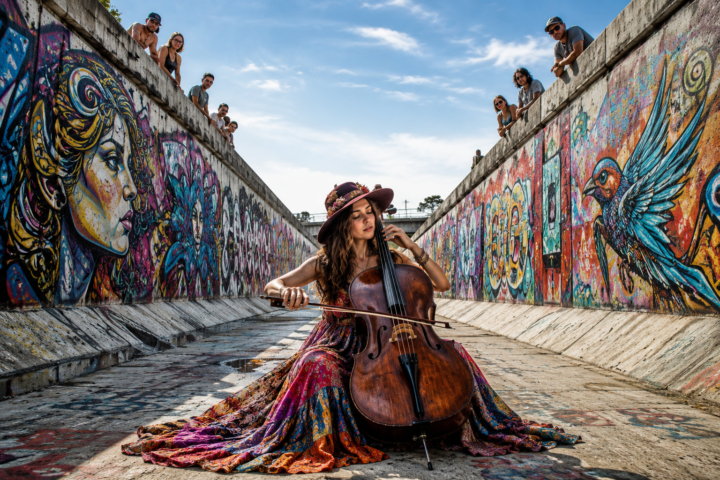 The Sound of Artistic Graffiti