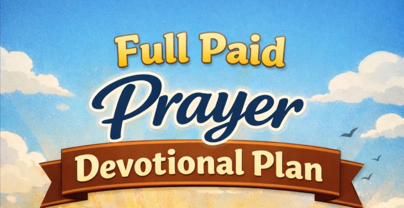 Full Paid Prayer Devotional Plan