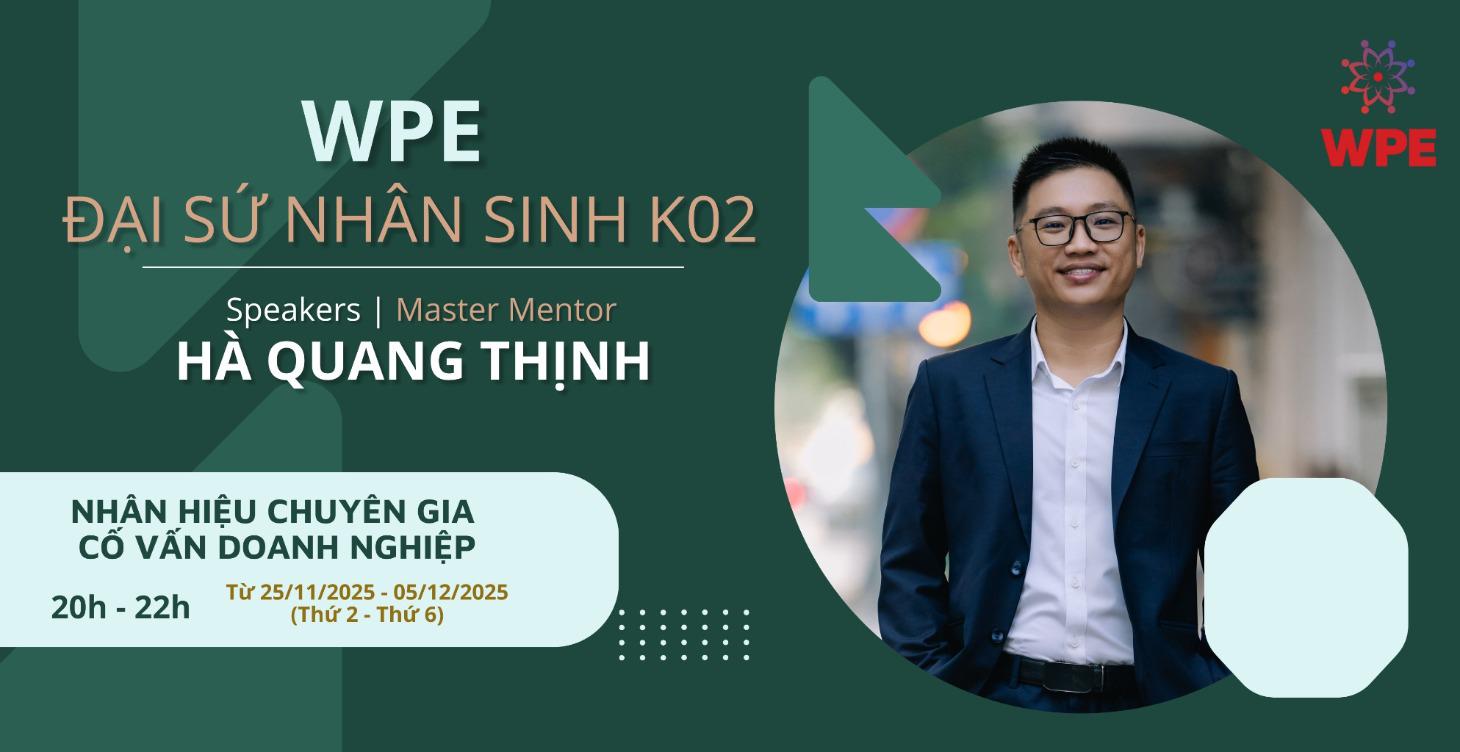 LỘ TRÌNH NHÂN HIỆU CHUYÊN GIA CỐ VẤN DOANH NGHIỆP