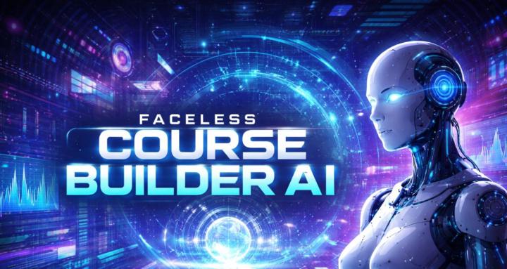 Faceless Course Builder AI