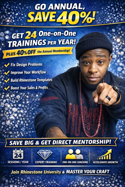 🚨 Attention Annual Members of Rhinestone University 🚨