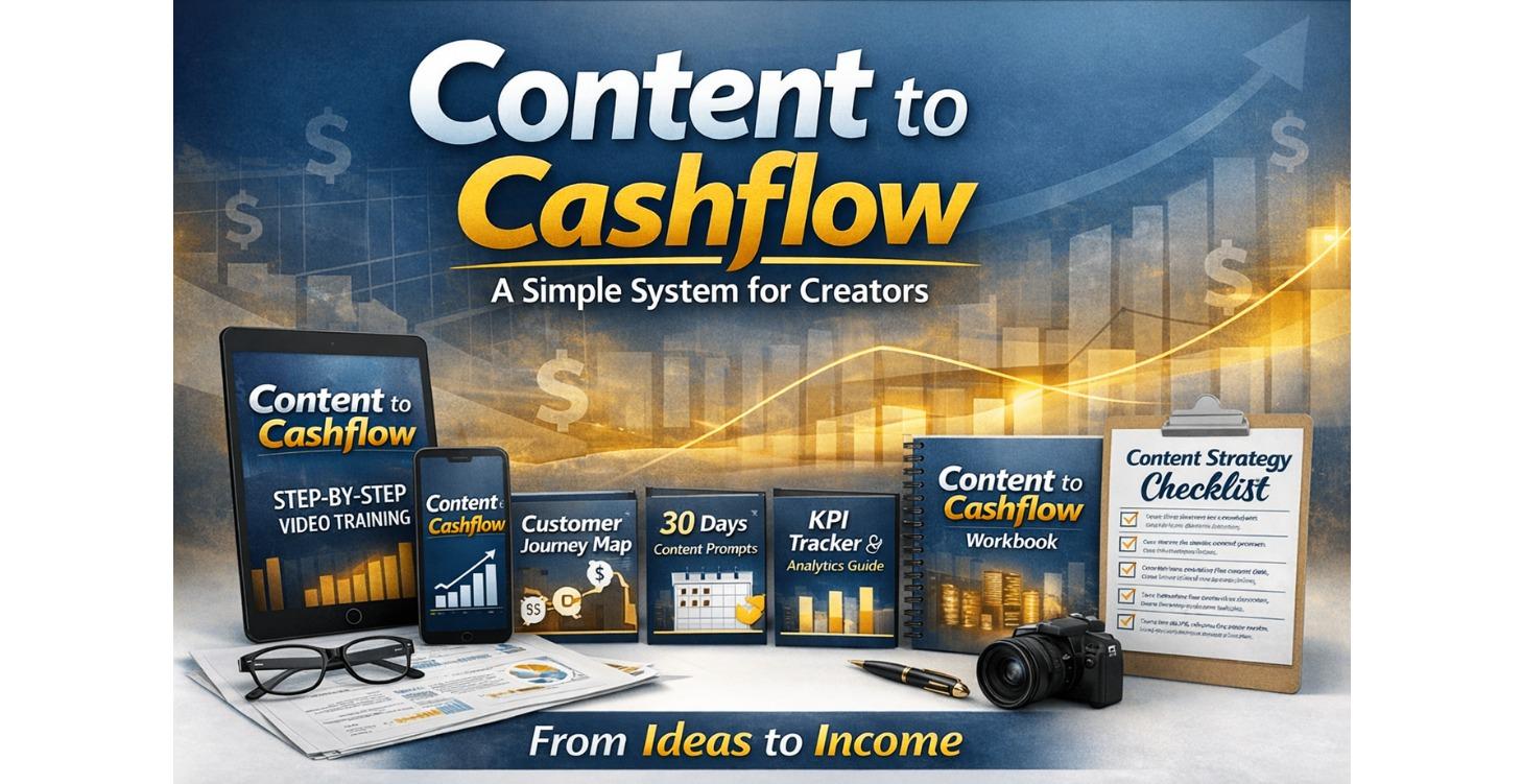 Content to Cashflow: A Simple System For Creators
