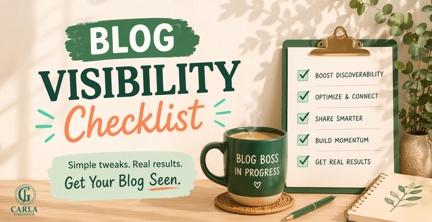 Blog Visibility Checklist