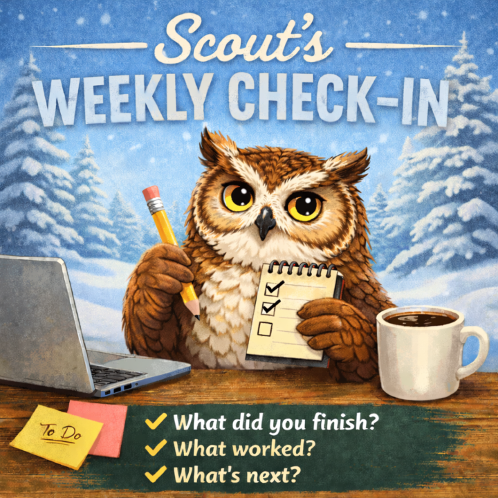 Scout’s Weekly Check-In 🐾