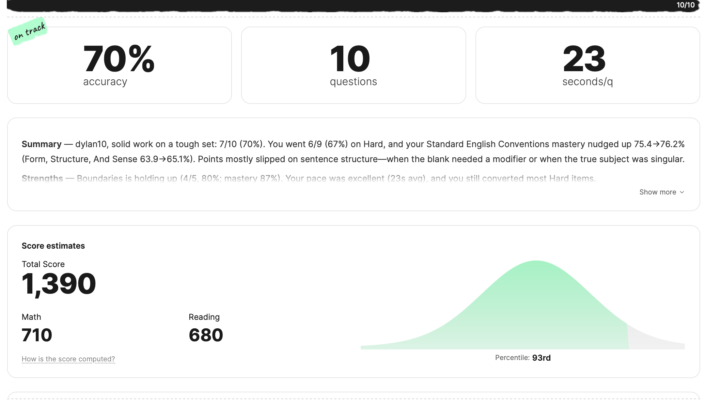 Day 8 Personalized Prep plan