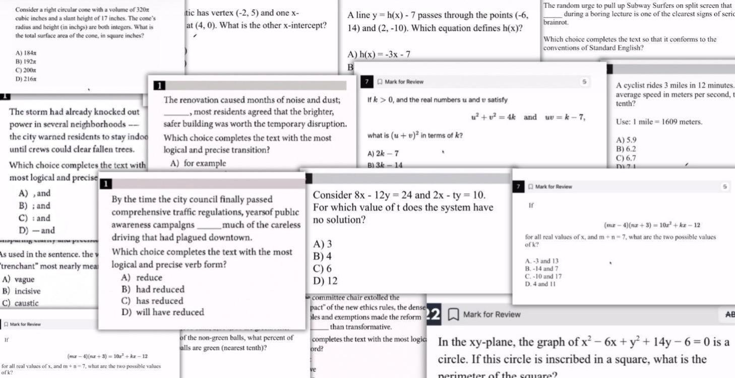 Practice Problems + Practice Tests