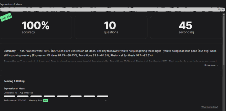 My best results from today 3/4/26