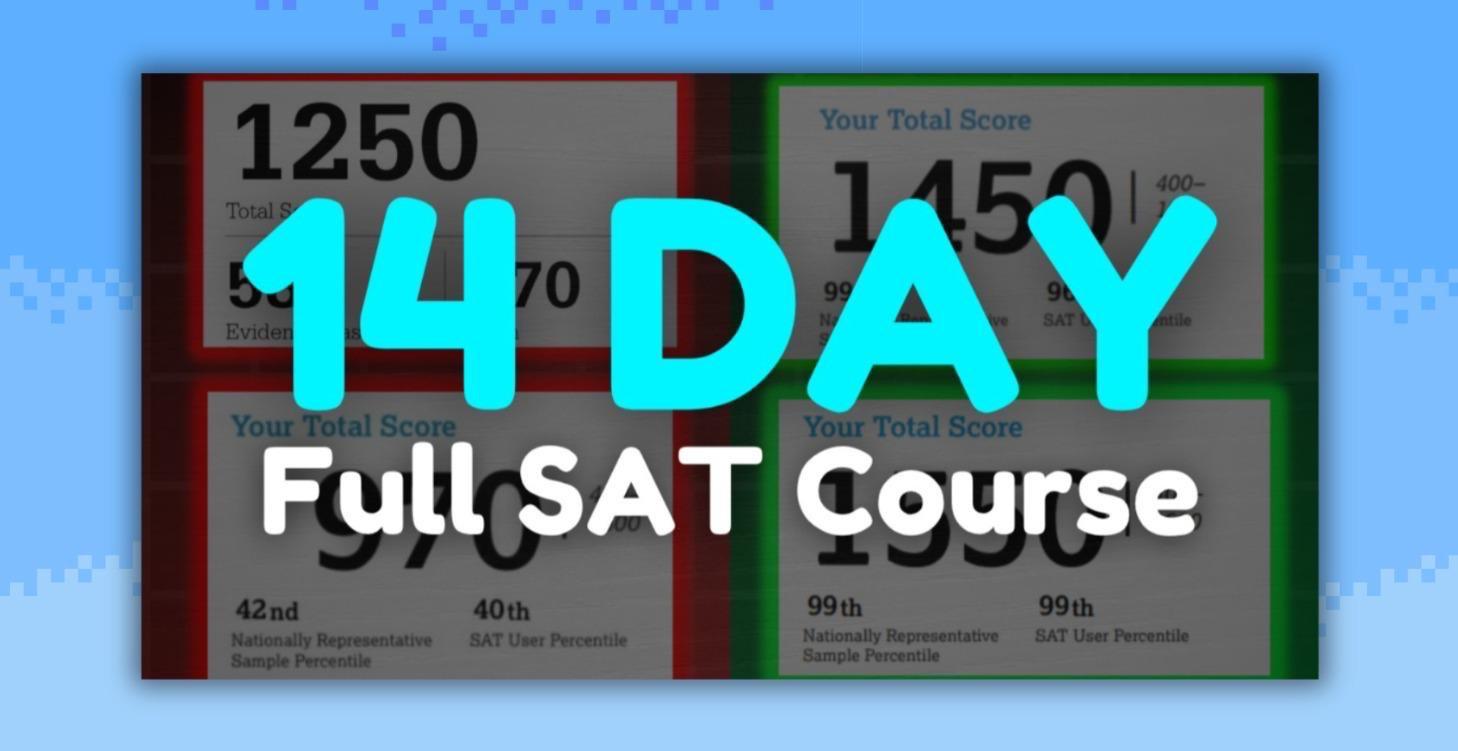 The 14-Day SAT Rescue Plan