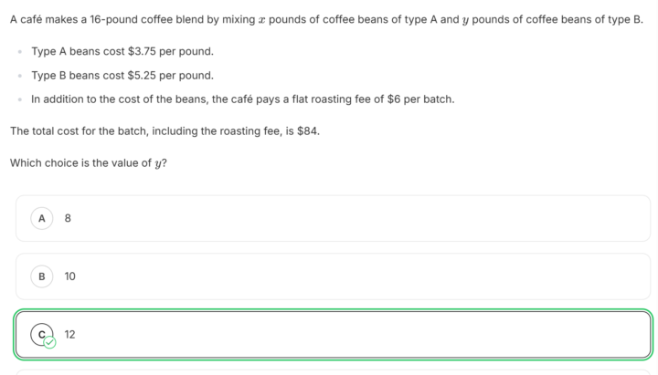 I got it right but for next time