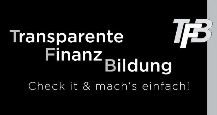 Transparente FinanzBildung