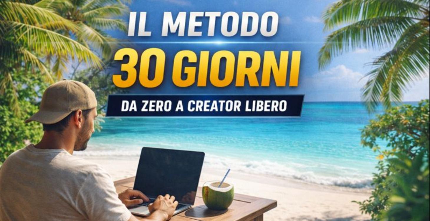 Da Zero a Creator LIBERO in 30 Giorni 📹