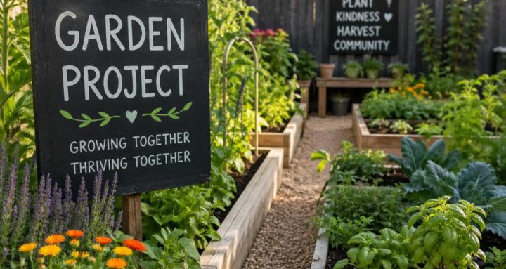 The garden renovations