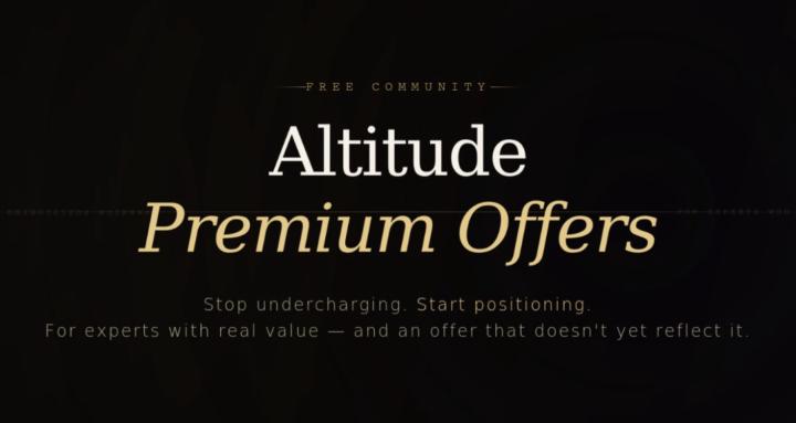 Altitude · Premium Offers
