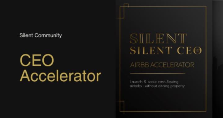 Silent CEO Airbnb Accelerator