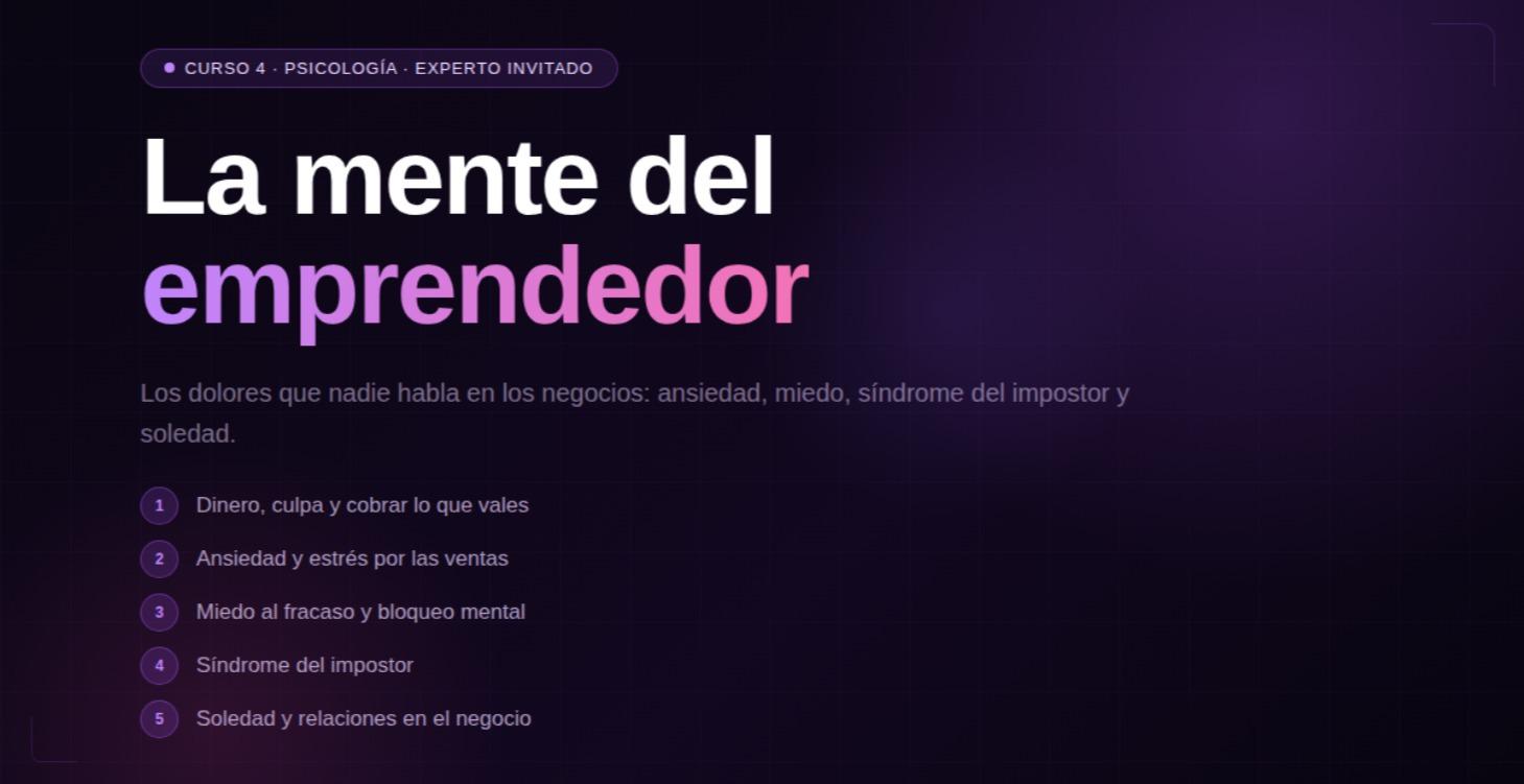 La mente del emprendedor