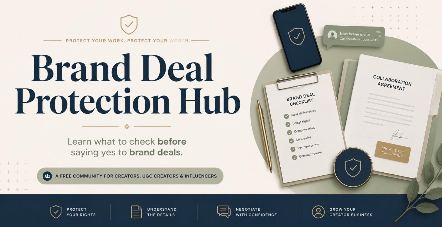 Brand Deal Starter Lessons