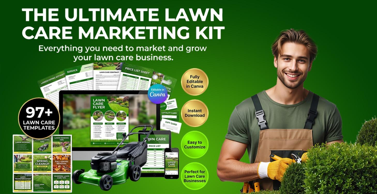 Lawn Care Marketing Kit