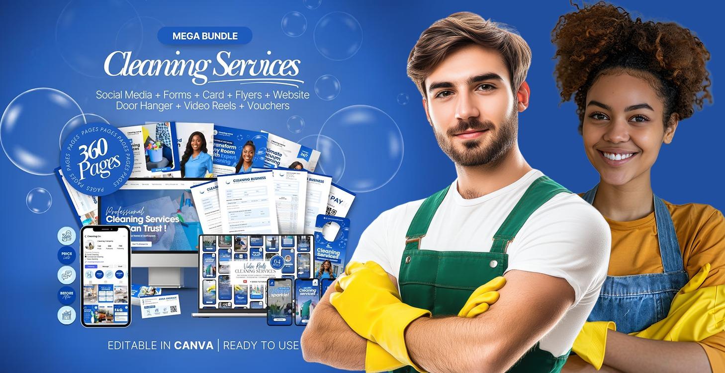 Cleaning Marketing Bundle