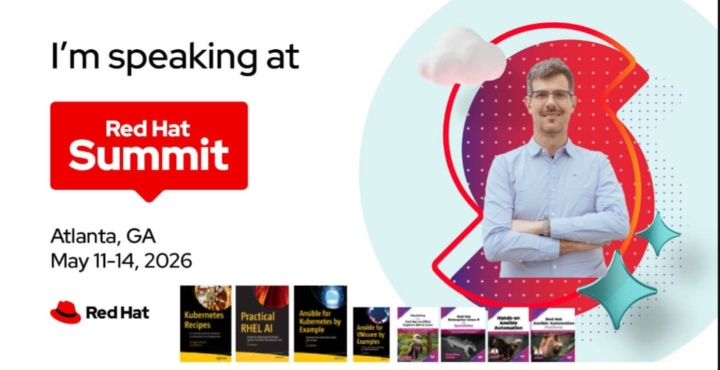 I’m speaking at Red Hat Summit 2026 — see you in Atlanta?