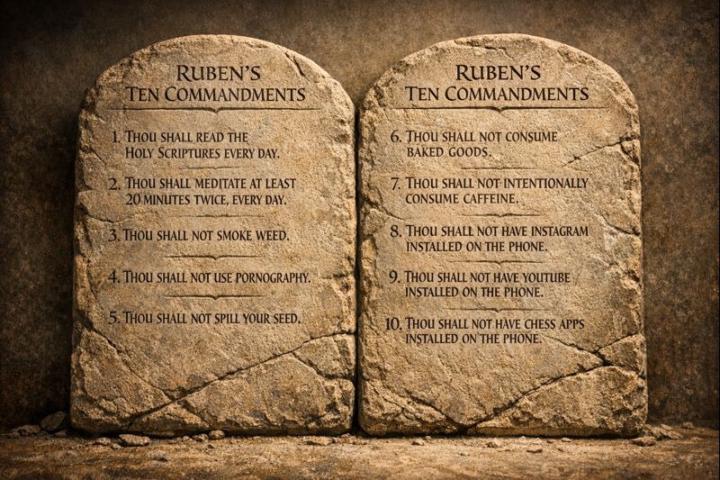 Ruben's 10 Commandments 