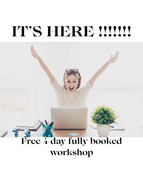 Free workshop coming up!