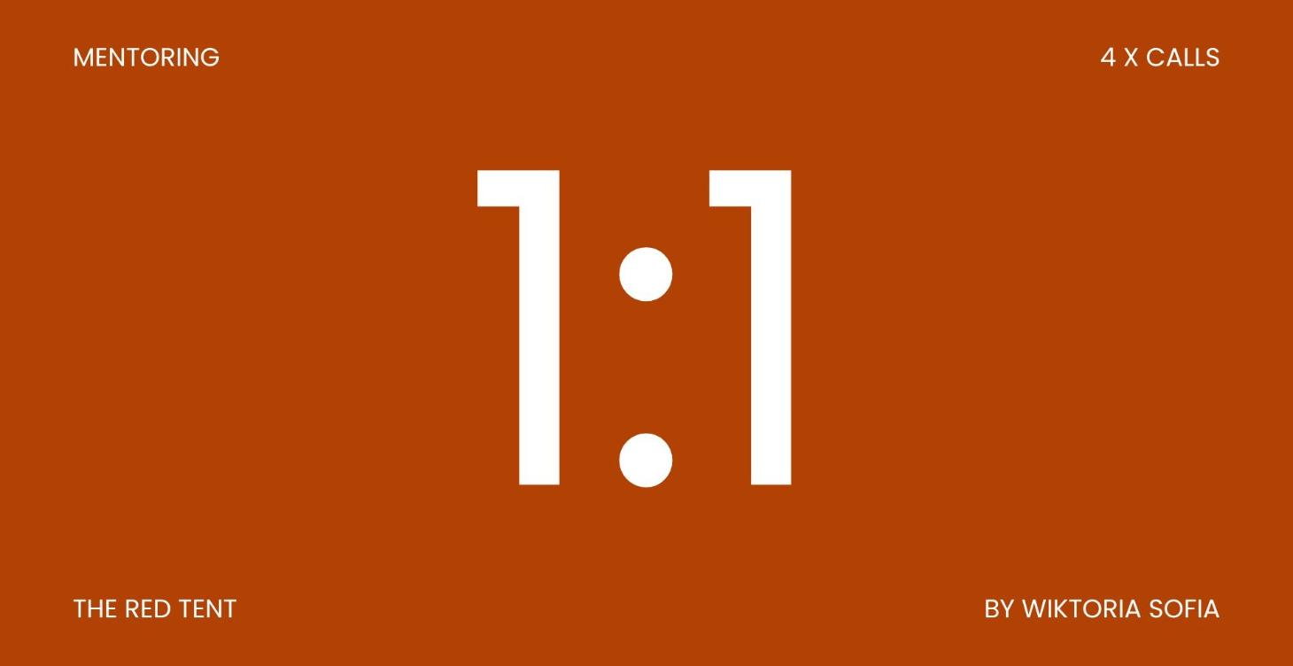 1:1 MENTORING | 6 x CALLS + 3 MONTH PLAN