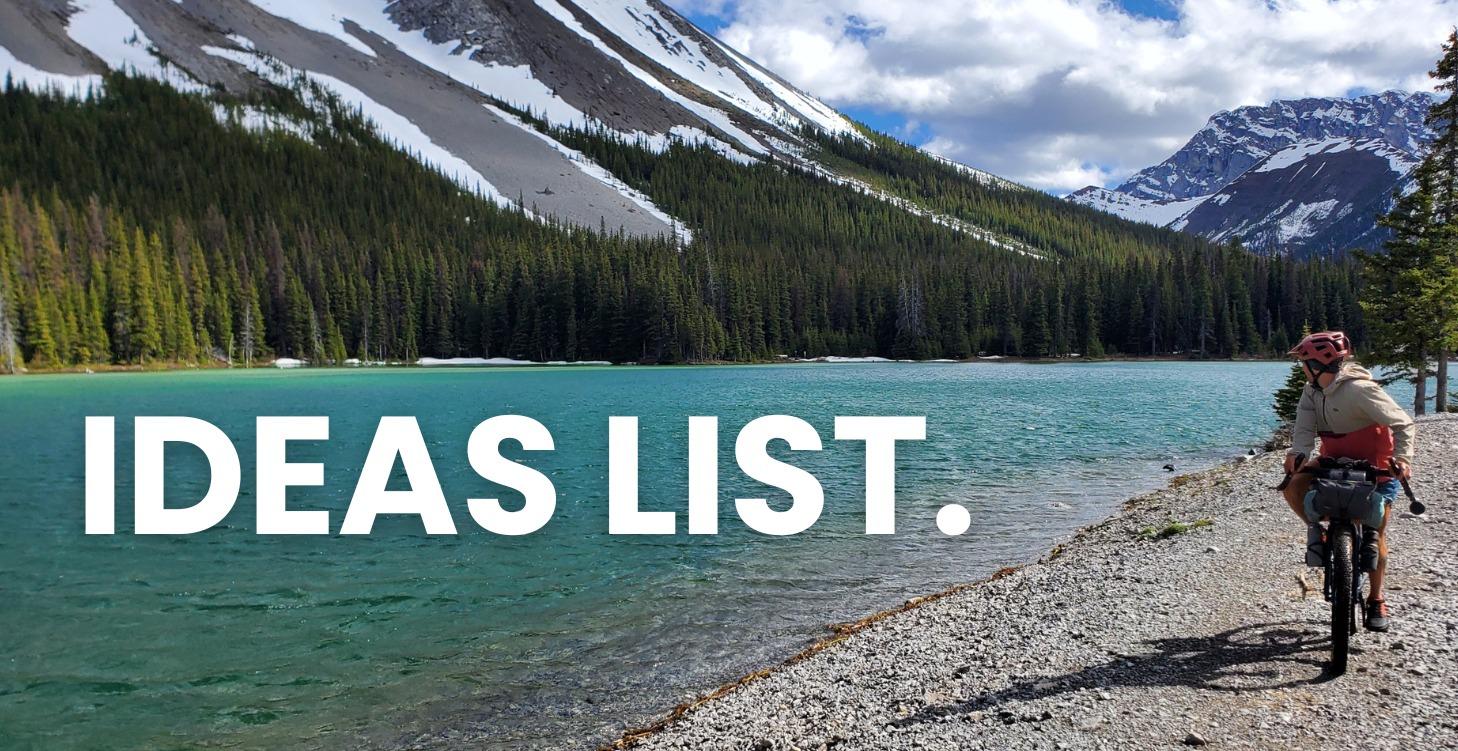 1% Better Ideas List