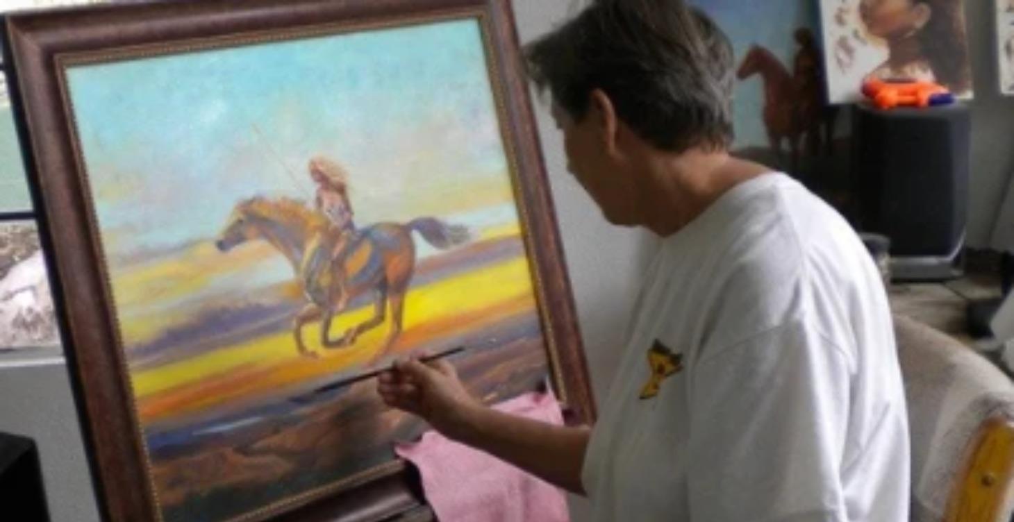 Views of Original Art by Summerland Volunteers