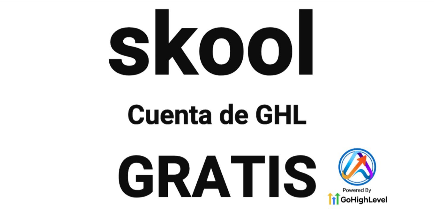 Cuenta GRATIS de GHL