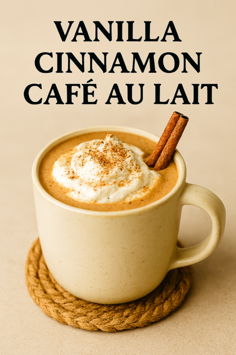 Vanilla Cinnamon Café au Lait
