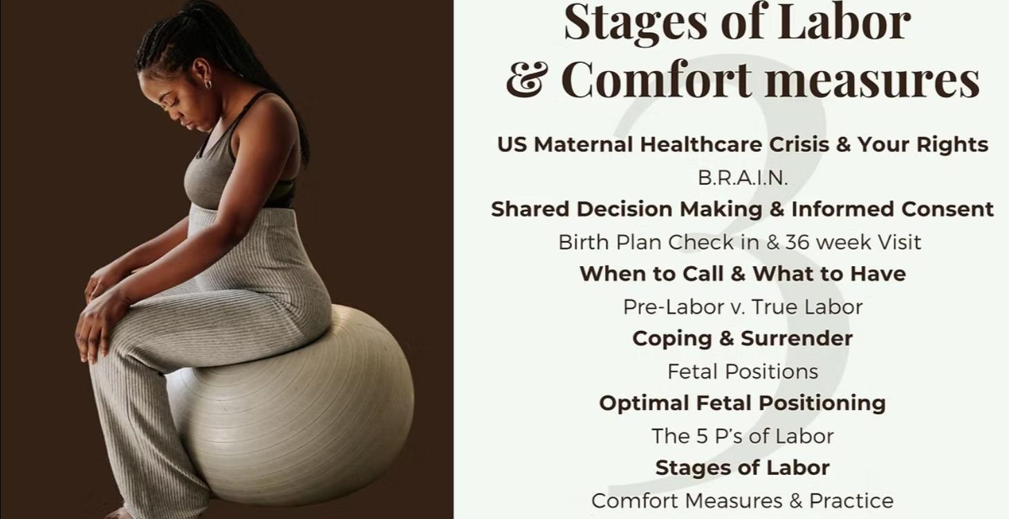 Stages of Labor & Comfort Measures