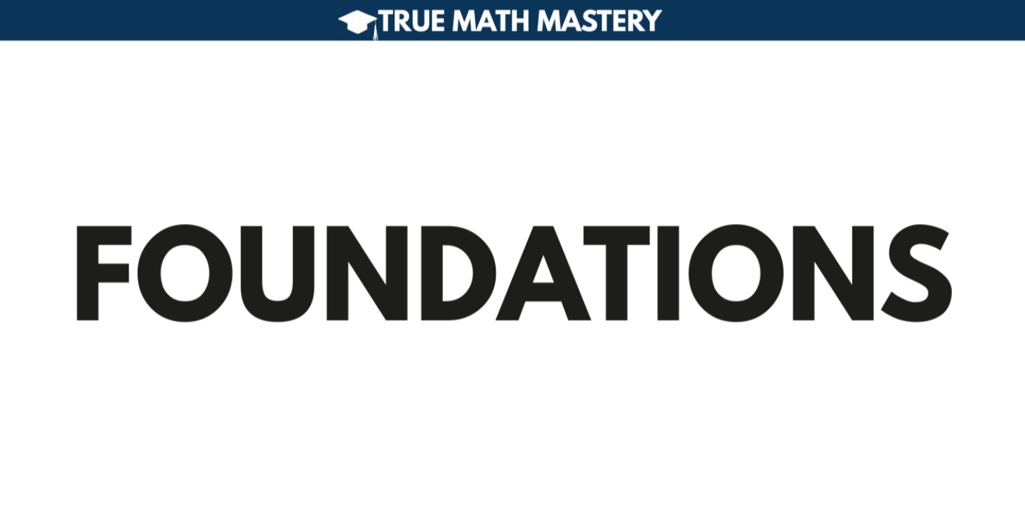 Math Foundations