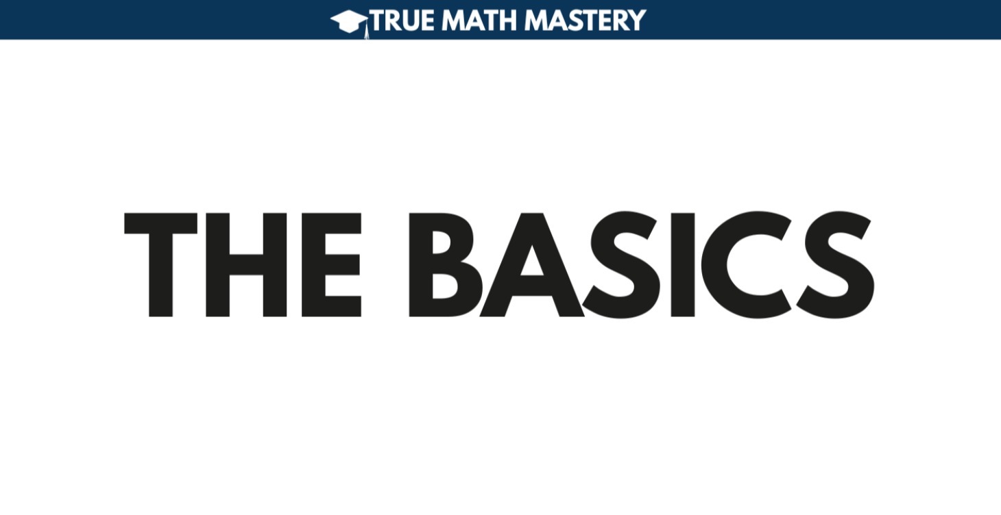 The Math Basics